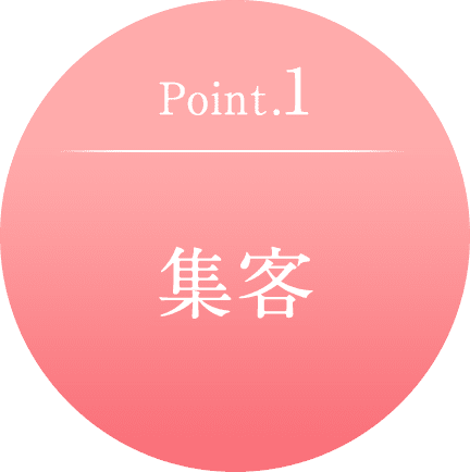 Point.1 集客